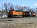 BNSF 7941 & CN 2809 